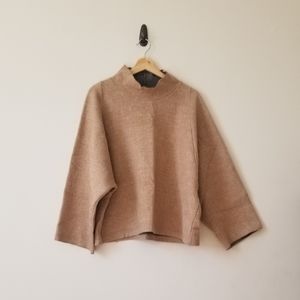 Madewell - Mockneck Herringbone Sweater
